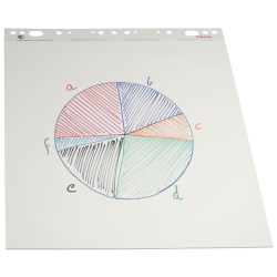 Flipoverblok 50 ark 59x80 ulinieret 70g