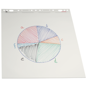 Flipoverblok 50 ark 59x80 ulinieret 70g