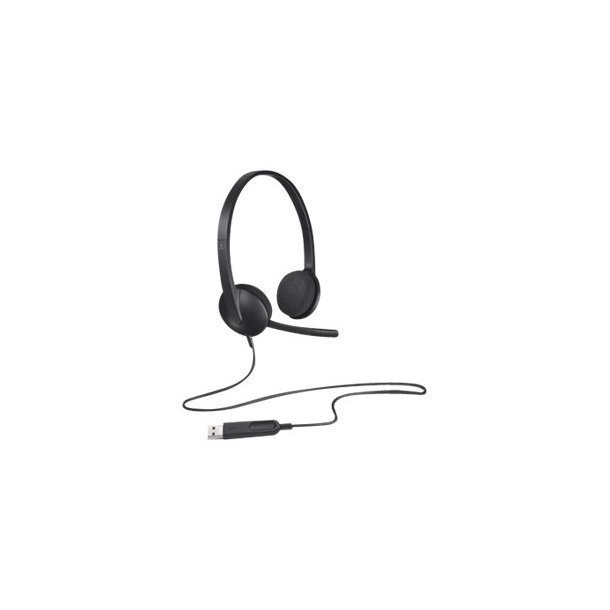 H340 USB Headset, Black