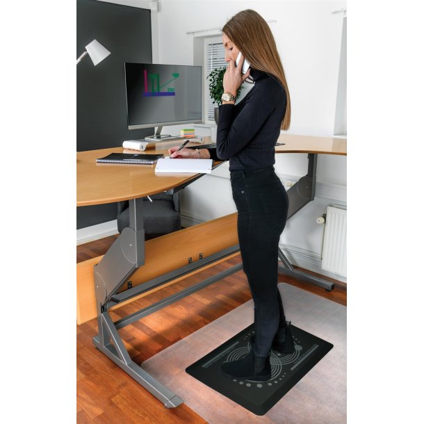 AFS-TEX 2000 ergonomisk st�m�tte 40x60 cm sort