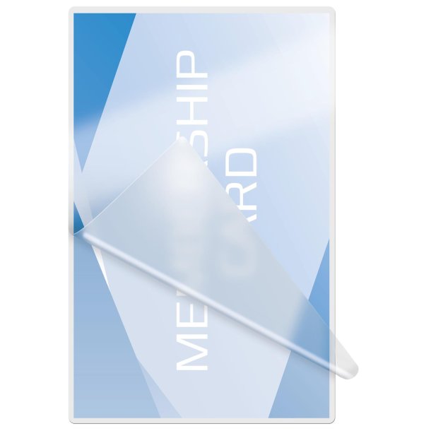 Lamineringslomme 64x108mm 125my(100)