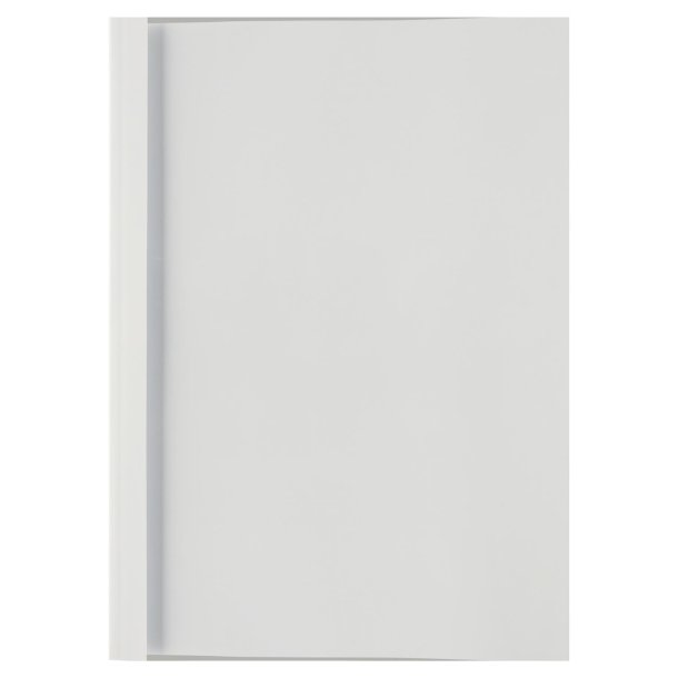 GBC Limindbindingsomslag A4 8mm white (100)