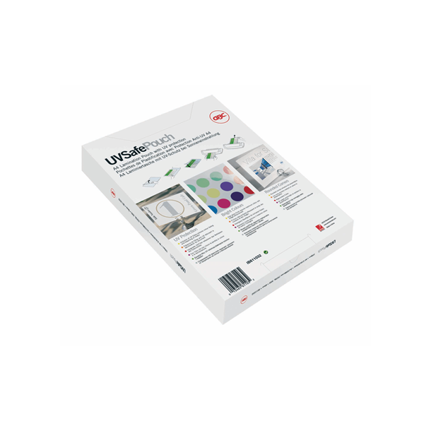 Lamination pouch UV GBC A4 150Mic (100)