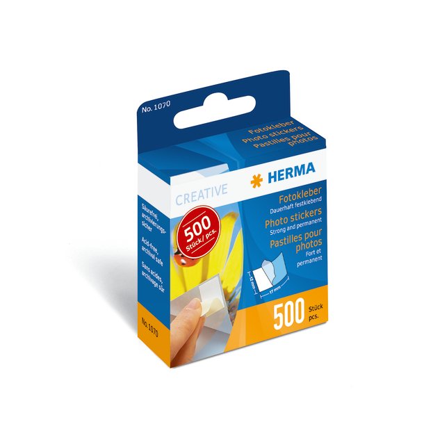 Herma fotoklber i boks dispenser (500)