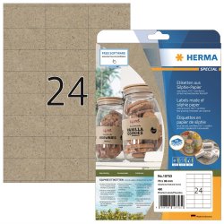 Herma etiket Silphie 70x36 kraftpapir (480)