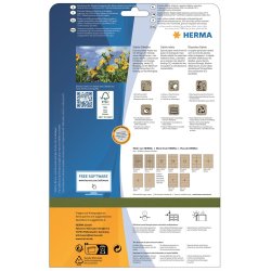 Herma etiket Silphie 97x42,3 kraftpapir (240)