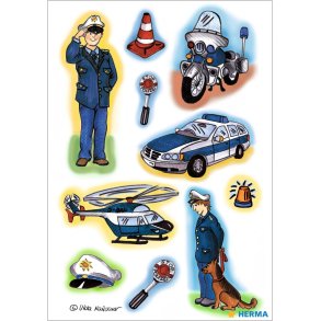 Herma stickers Decor politi (3)