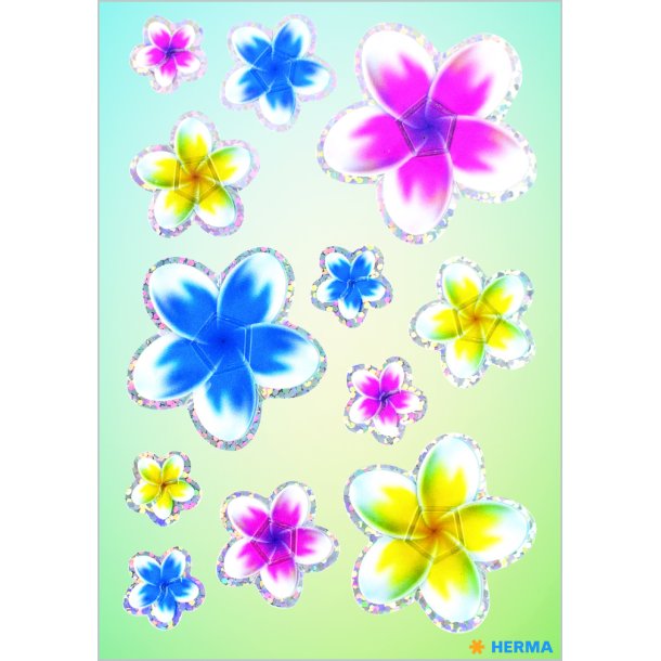 Herma stickers Magic blomster 3D (1)