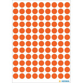 Herma etiket manuel 8 rd (540)
