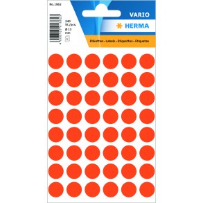 Herma etiket manuel 13 rd (240)