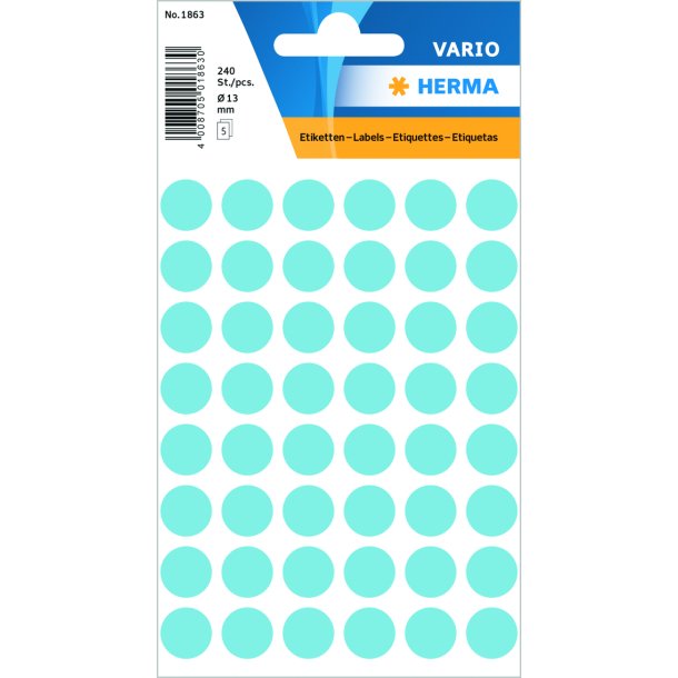 Herma etiket manuel 13 bl (240)