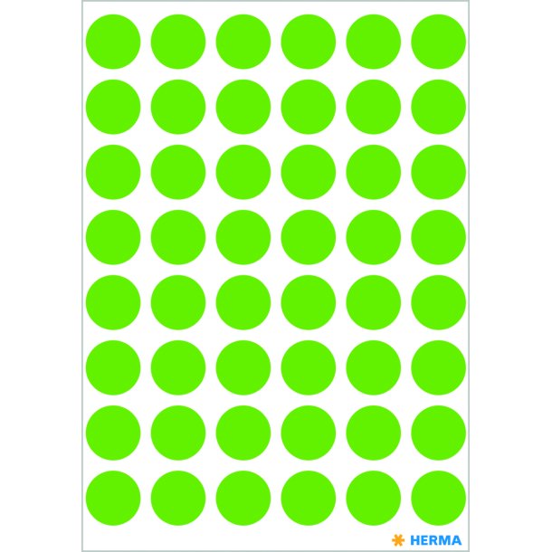 Herma etiket manuel 13 neon grn (240)