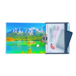 Herma Universal lynl�slomme m/hulkant A4 sort