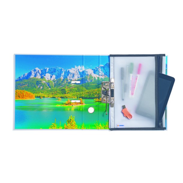 Herma Universal lynl�slomme m/hulkant A4 sort