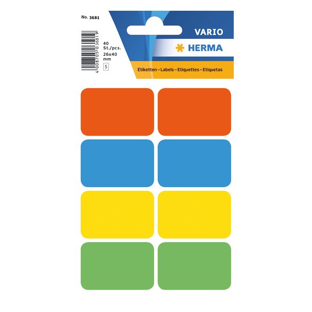 Herma etiket manuel 26x40 ass (40)