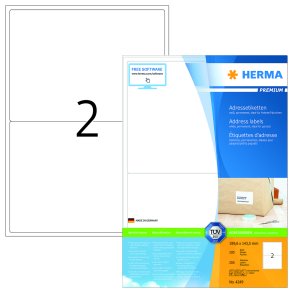 Herma etiket Premium A4 100 199,6x143,5 (200)