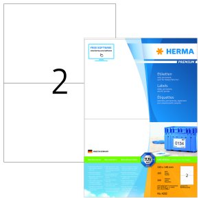 Herma etiket Premium A4 100 210x148 (200)