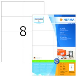 Herma etiket Premium A4 100 105x74 (800)