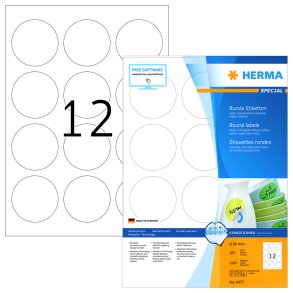 Herma etiket aftagelig �60 (1200)