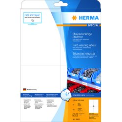 Herma etiket film ekstra strk 105x148 mat (40)
