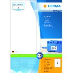 Herma etiket Premium A4 100 105x297 (200)