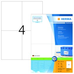 Herma etiket Premium A4 100 105x148 (400)