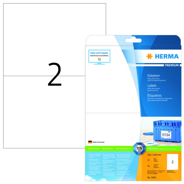 Herma etiket Premium 210x148,5 (50)