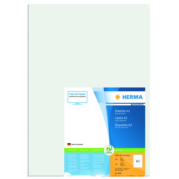 Herma etiket Premium A3 100 420x297 (100)