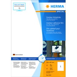 Herma etiket film ekstra st�rk 210x297 (40)