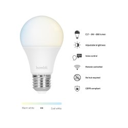 Smart Bulb 9W CCT (E27)