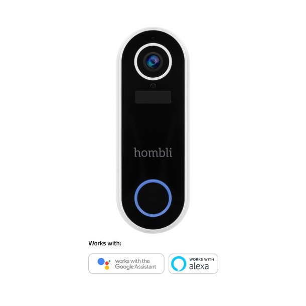 Smart Doorbell 2 Pack (Doorbell 2 + Chime 2), White