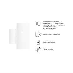 Smart Bluetooth Sensor Kit, White