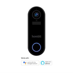 Smart Doorbell 2 Pack (Doorbell 2 + Chime 2), Black