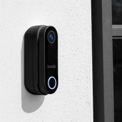 Smart Doorbell 2 Pack (Doorbell 2 + Chime 2), Black