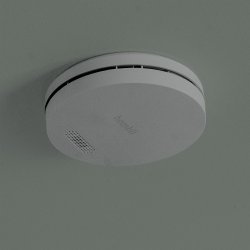 Smart Smoke Detector, Grey