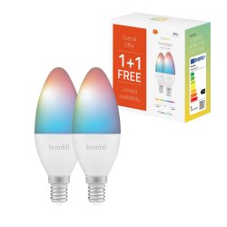 Smart Bulb 4.5W RGB &amp; CCT (E14) V2, Promo Pack
