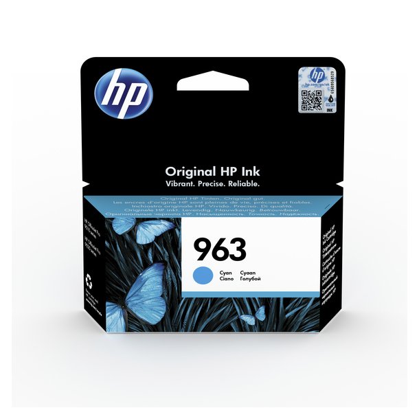 HP 963 Cyan Ink Cartridge
