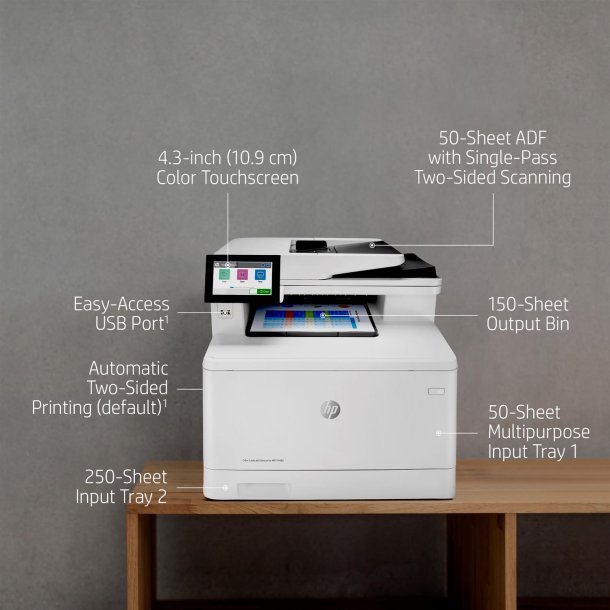 HP Color LaserJet Enterprise MFP M480f printer