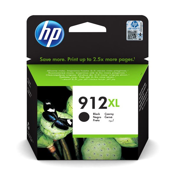 HP 912XL High Yield Black Ink Cartridge