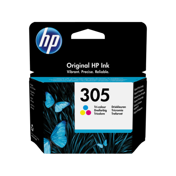 HP 305 Tri-color Ink Cartridge