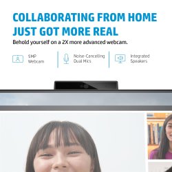 27'' HP Monitor E27m QHD USB-C dock. Conf. Monitor, Black/Si