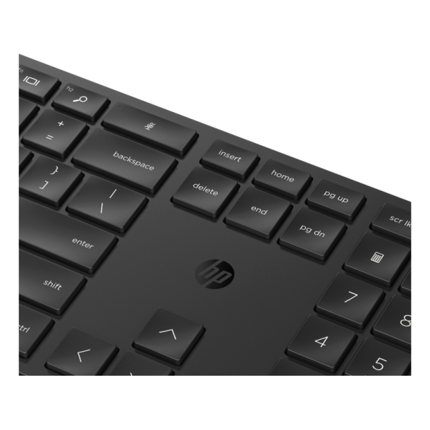 HP 650 Wireless Desktop set, Black - Nordic (Consumer)