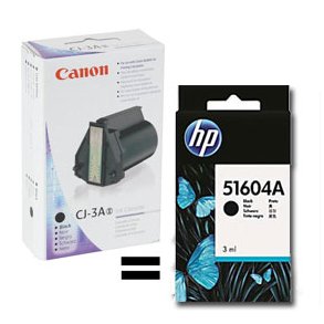 ThinkJet black inkjet cartridge