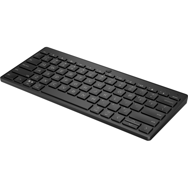 HP 350 Compact Multi-Device Bluetooth Keyboard, Black (Nordi