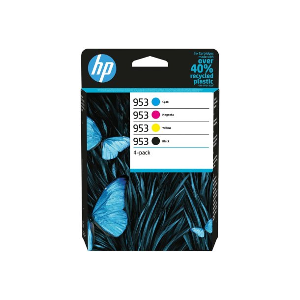 HP 953 C/M/Y/K Ink Cartridges 4-pack
