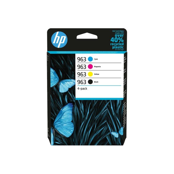 HP 963 C/M/Y/K Ink cartridges 4-pack