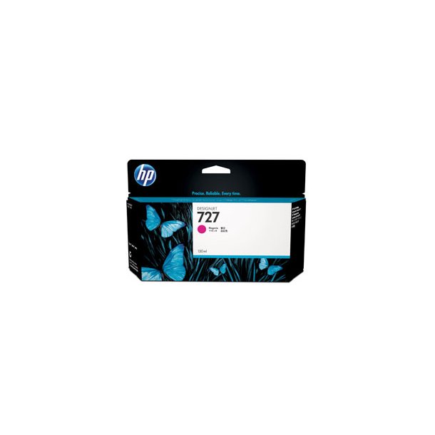 HP 727 Magenta ink cartridge, 130 ml.