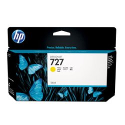 HP 727 Yellow ink cartridge, 130 ml.
