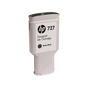 HP 727 matte black ink cartridge, 300 ml