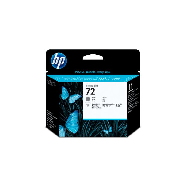 HP 72 grey &amp; photo black printhead